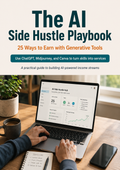 The AI Side Hustle Playbook: 25 Ways to Earn With Generative Tools